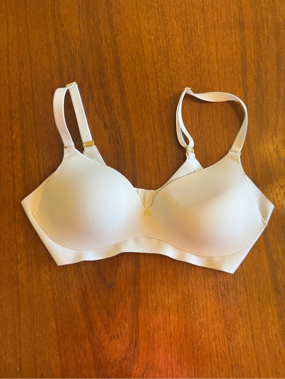 Honeylove Cloud Embrace 34C Seamless White T-Shirt Bra with Light Padding
